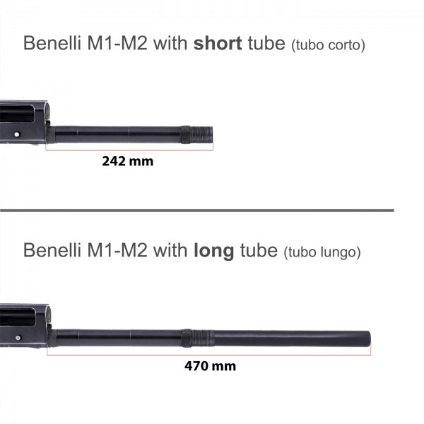 Benelli M2 Handschutz mit langem Rohr | M-Lok - Ubitzu
