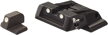 Smith & Wesson M&P adjustable sights | white dots - Ubitzu