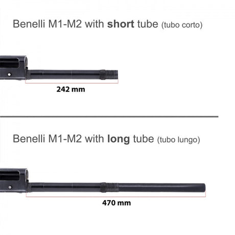 Benelli M2 handguard with long tube | M-Lok - Ubitzu