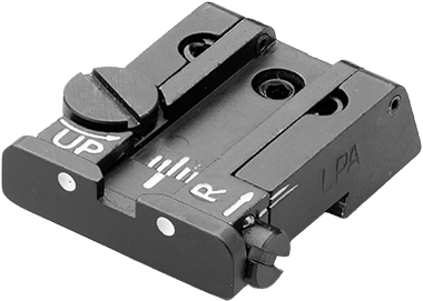 CZ P-10 tacca di mira regolabile | punti bianchi - Ubitzu
