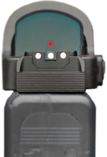 CZ Shadow 2 Carry semi-adjustable co-witness sights | white dots - Ubitzu