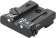 Glock [G17 G19 G26 & other] hausse réglable | points blancs - Ubitzu