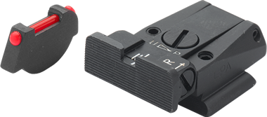 Ruger [P85 P89] mire regolabili | fibra ottica - Ubitzu