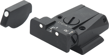 Ruger [P85 P89] mire regolabili | punti bianchi - Ubitzu