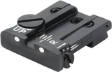 Sig [P220 P225 P226 P227 P229 P320] adjustable rear sight | white dots - Ubitzu