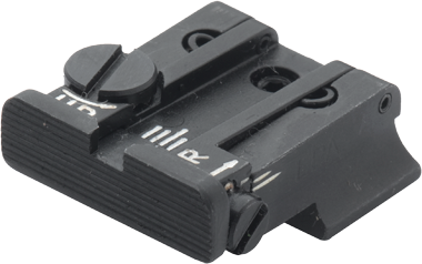Smith & Wesson [Cal. 9 Cal. 40 3rd Gen & 1911E Cal. 45] adjustable rear sight | blank - Ubitzu