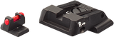 Smith & Wesson M&P adjustable sights | fiber optic - Ubitzu