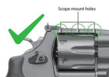 Smith & Wesson revolver [686 629 19 66 586 & other] tacca di mira regolabile | grezzo - Ubitzu