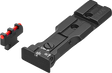 Smith & Wesson revolver [686 629 19 66 586 & other] red dot ready mire regolabili | fibra ottica - Ubitzu
