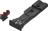 Smith & Wesson revolver [686 629 19 66 586 & other] red dot ready adjustable sights | fiber optic - Ubitzu