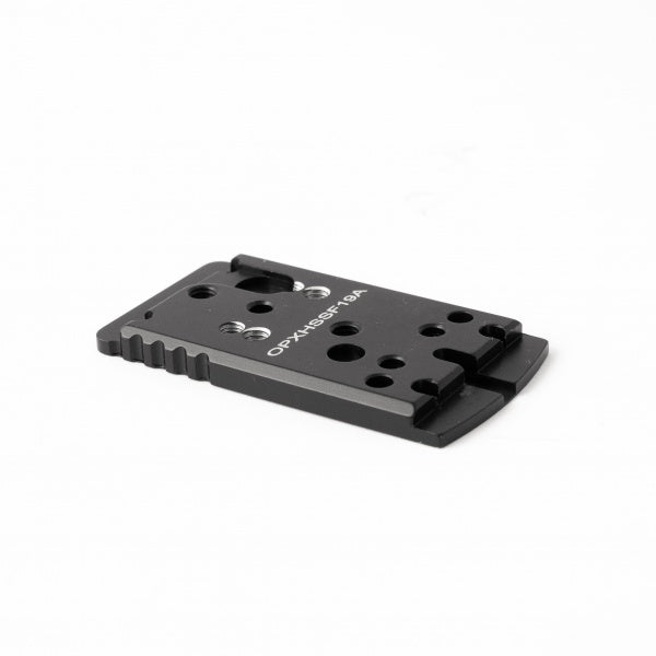 Springfield [XD OSP & XDM OSP] HS Produkt [SF19 RDR & XDM OSP] plaque adaptatrice | type A [empreinte DPP & Docter footprints] - Ubitzu