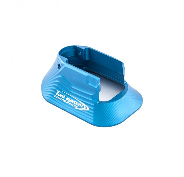 Tanfoglio offener Alu-Magwell für Small Frame - Blau - Ubitzu