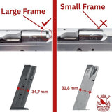 Tanfoglio short grips for Large Frame | High-grip - Ubitzu