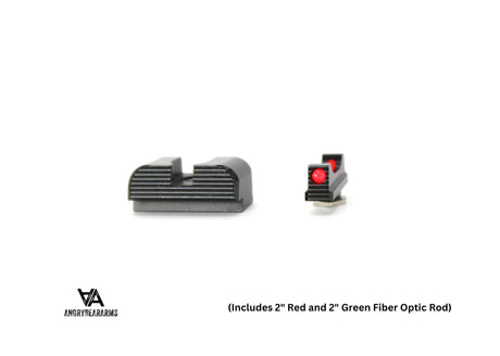 Walther PDP low sights | fiber optic - Ubitzu